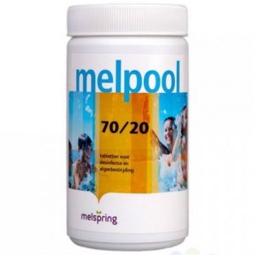 Melpool chloortabletten 70/20 - 1 kg
